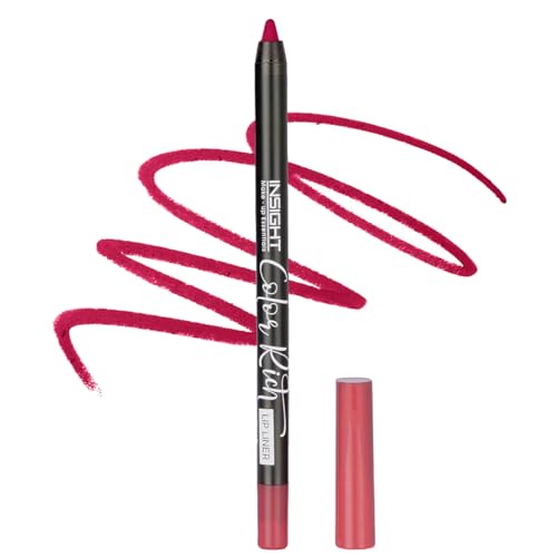 Image of INSIGHT Color Rich Lip Liner| Intense Pigment| Enriched with Jojoba Oil & Vitamin E| Defines, Shapes & Nourishes Lips | Long-Lasting |Sultry Red -1.5g
