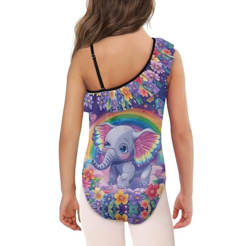 Girl's Ruffle One Piece Swimsuit Adjustable Strap Cute Bathing Suit Rash Guard Casual Beachwear Teen Kid 3-14 Years4