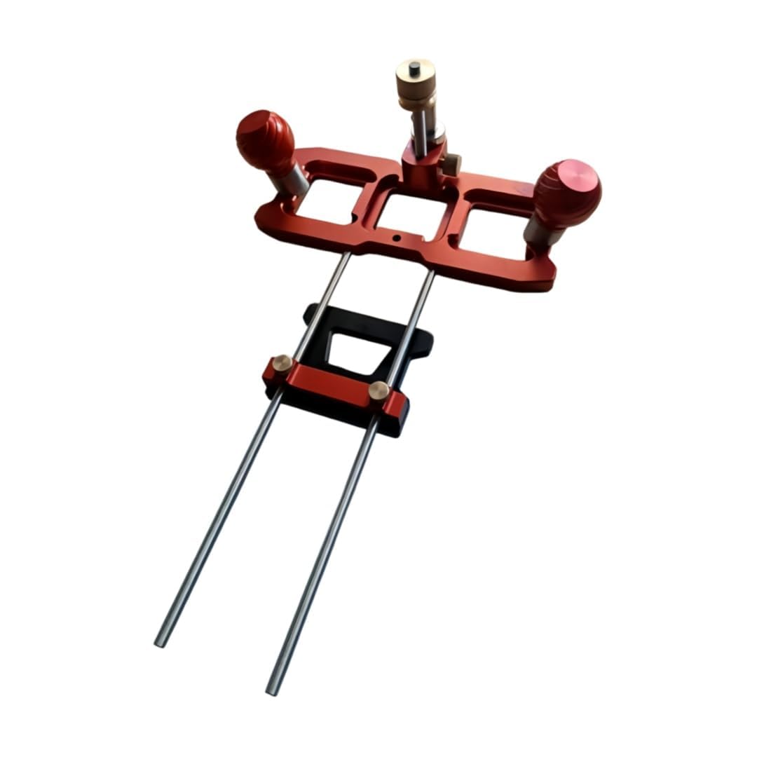 VIDOO Strug Precyzyjny Router Plane Ergonomiczny Design Uniwersalne Narzędzie Tnące dla Gładkiego Wykończenia-Czerwony