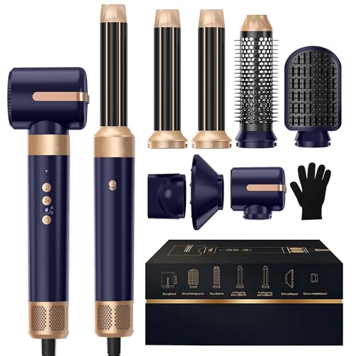 7 in ONE Hair Dryer Brush, Powerful Blow Dryer Brush