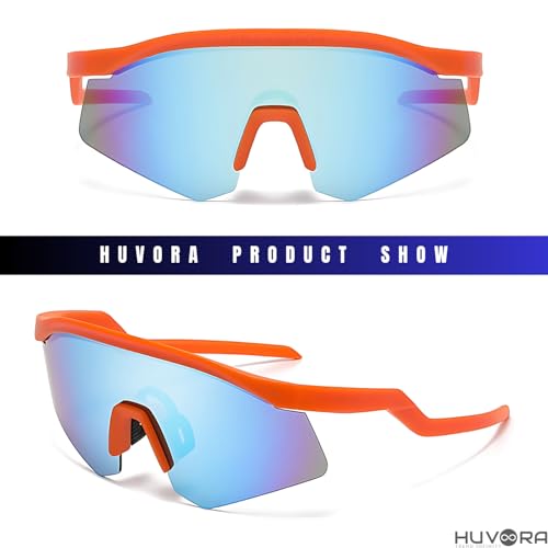 Image of Zig Zag Shield Sports Sunglasses for Cricket Cycling | UV Protected Anti Glare Mirrored Goggles for Men | Anti Fog, Water Repellant, Shatter Resistant, Stylish Branded Coolers