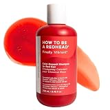 How to Be A Redhead Finally Vibrant Color-Deposit Shampoo for Redheads, Hair Care for Natural & Color-Treated Red Hair, Vegan, Sulfate-Free, 8.45 Fl Oz