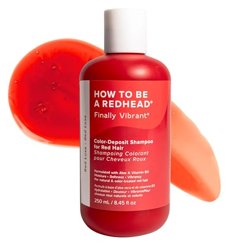How to Be A Redhead Finally Vibrant Color-Deposit Shampoo for
