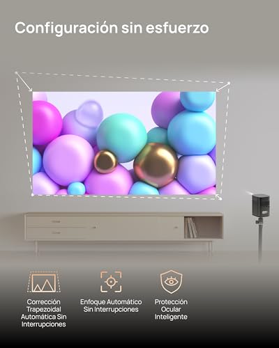 Miniatura 4 de XGIMI MoGo 2 Pro (New) 1080P Mini Proyector Portátil, Google TV con Netflix