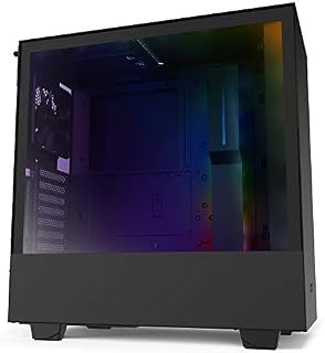 NZXT H510i - CA-H510i-B1 - Compact ATX Mid-Tower PC Gaming Case - Front