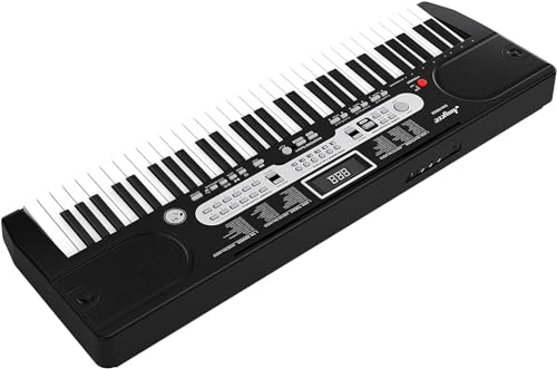 Image of 61-Key Portable Keyboard, HIPS Material, Compact Design, No Accessories, Perfect for Beginners, Ideal for Home Practice