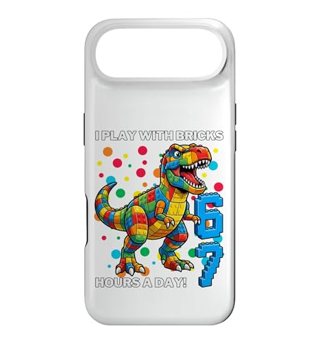 I Play With Bricks 6 7 Hours Per Day Dino T�V���c �X�}�z�P�[�X iPhone Air �p