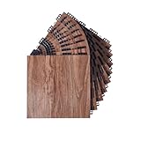 Happybuy Dance Floor Tiles, 12.4 x 12.4 in 9-Piece Interlocking, Portable Dance Flooring with Cushioned Base (Oak Wood Grain, 9 sq. ft/Box)