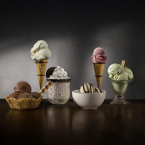 Cecotec Gelatec 2100 Multifunktions-Eismaschine, 500 W, 11 Programme für Eis und Granitgetränke, CreamOn und Re-Spin-Technologie, Touchscreen, 3 Becken, Fassungsvermögen 2,1 l