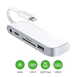 Superschnelle Datenübertragung: bis zu USB 2.0. Es kann einfach Videos und Fotos von der Kamera oder Speicherkarte mit der Geschwindigkeit von 14 MB ~ 16 MB / S auf Ihr Handy / Pad / Pod Touch übertragen, teilen Sie Ihre Freude mit Ihren Familien und Freunden zu jeder Zeit.