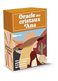 Editions Dusserre – L’Oracle des Cristaux d’Ana – Jeu de Cartes divinatoire – Lithothérapie – Initiation aux Cristaux - Version française - Cartomancie