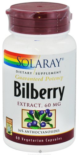 Bilberry Extract Healthy Eyes Circulation 60 MG (60 Capsules)