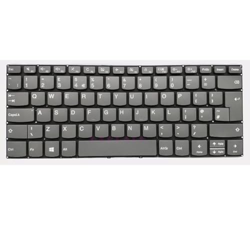 Clavier pour Lenovo Flex 5-1470 portable noir édition UK Qwerty