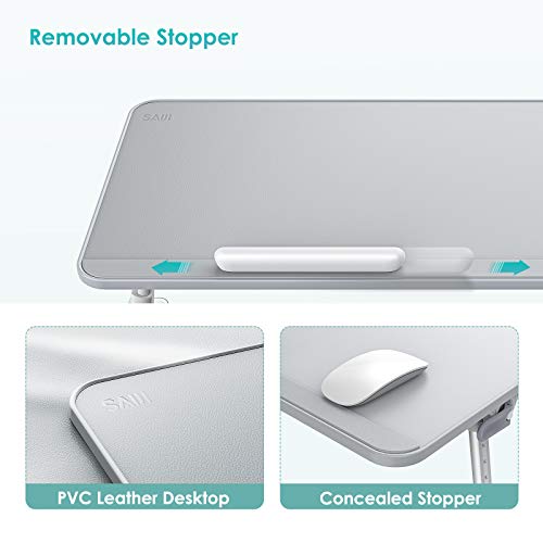 Mesa portátil ajustable para laptop gris miniatura 5