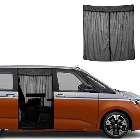 tivekeo siatka chroniąca przed owadami zamienna dla VW T7 2022-2025, siatka na szyby boczne samochodu, jednowarstwowa siatka z magnesem, oddychająca siatka moskitierska na zewnątrz do kempingu