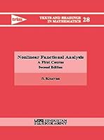 Nonlinear Functional Analysis: A First Course 9386279851 Book Cover