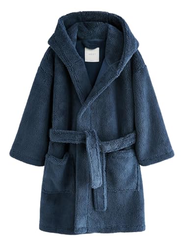 NEXT Niños Bata de forro polar Azul Marino 5 Años