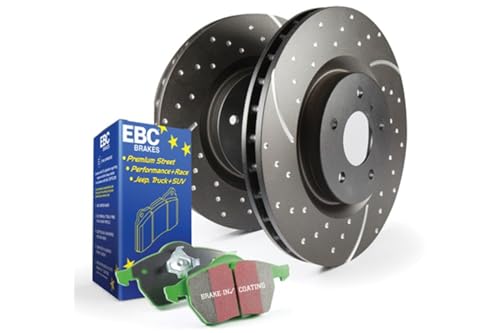 EBC Brakes Stage Kit with GD Sport Rotors and Greenstuff Pads
