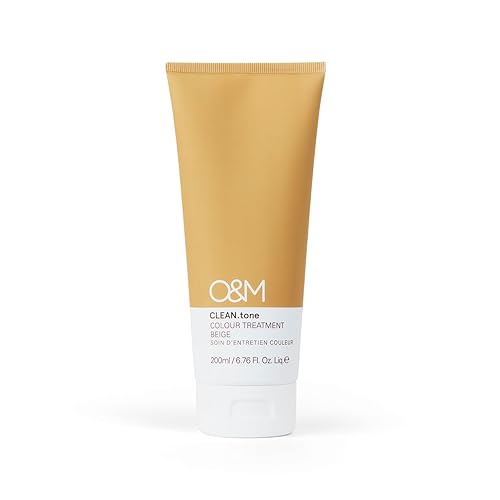 O&M CLEAN.tone Tratamiento de color para el cabello libre de sulfatos, parabenos, siliconas, ftalatos, triclosán, propilenglicol y gluten, vegano,
