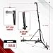 Yes4All 150lbs Portable Heavy Bag Stand, Easy Foldable Heavy Boxing Bag Stand with Lock Pins, Adjustable Height Punching Bag Stand