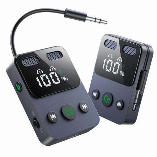 SUPERONE Airplane Bluetooth 5.3 Adapter for 2...