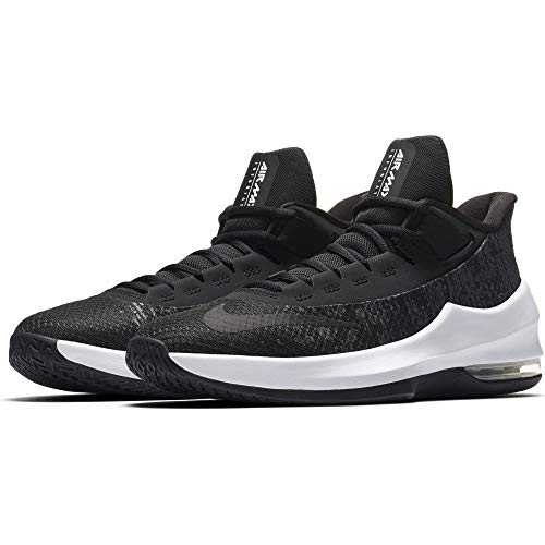 Nike Air Max Infuriate II GS Chaussures de Basketball, Multicolore (Black/Black-White-Anthracite 001), 38 EU