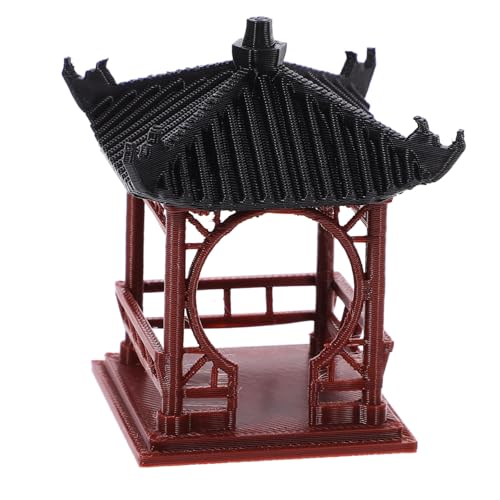 IMIKEYA Miniatura da giardino giapponese Padiglione Ornamento per Acquari e Paesaggi Decorazione per Bonsai e Giardino Ornamento per Casa e Balcone