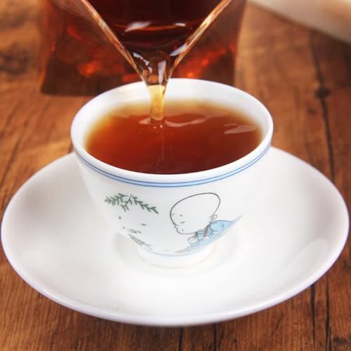 Thé Pu'er mûr Yunnan Yiwu Mansong brique de thé fermentation traditionnelle