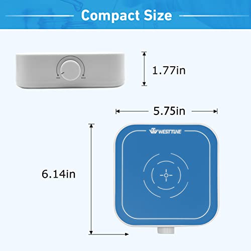 image for WEST TUNE 3000rpm Magnetic Stirrer Mixer with Stir Bar, Brushless DC M