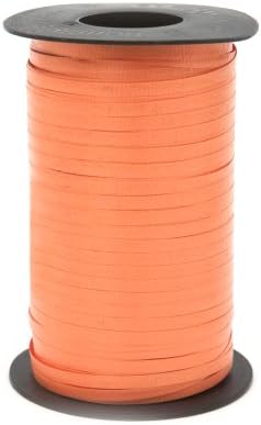 Berwick Splendorette Crimped Curling Ribbon, 3/16-Inch Wide by 500-Yard Spool, Orange