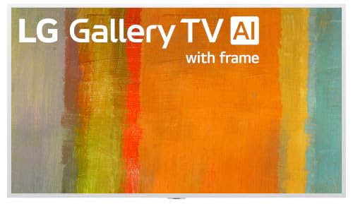 LG 55-Inch Class Gallery TV QNED AI LX7B Series Mini LED Smart TV with Included Snow White Frame, HDR10, AI Super Upscaling 4K, Filmmaker Mode, Wow Orchestra, Compatible with Alexa (55LX7BPUA, 2026)