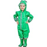 Zilee Kinder Regenanzug Wasserdicht Regen-Overall Regenmantel - Jungen Mädchen Regenkleidung Regenjacke Softshelljacke Regenponcho Outdoorjacke für Schule,Fussball,Wandern