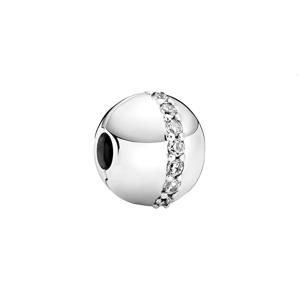 Pandora shine チャーム　クリップ Amazon | PANDORA スパークリングパヴェライン&ロゴクリップ