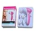 Odear® Multifunctional Mini Beauty Skin Care Brush Deep Clean 5 in 1 Electric Facial Cleaner Wash Face Hand Foot Skin Exfoliation Massager Scrubber Machine Set (Battery is Not Provided) (Pink)