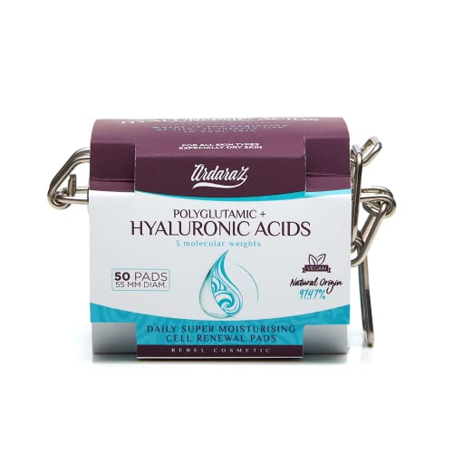 Disques Acide Hyaluronique Ardaraz lotion hydratante et peeling doux quotidien x50