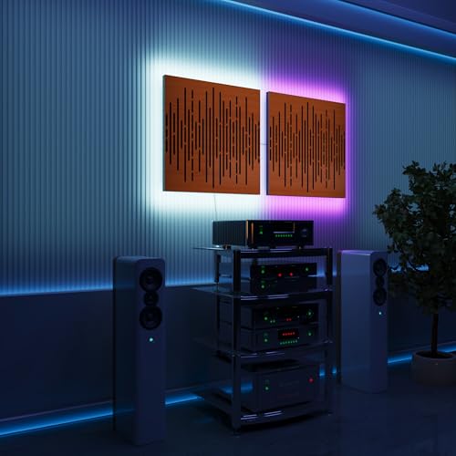 LED �z���E�H�[���p�l�� (RGB�O���[�t��) | �G�R�[�ጸ�p�o�b�N���C�g�����p�l�� | �������ȉ������� | �^�C�v: [2x WAVE ? �Ԋu�ݒu | �`�F���[]