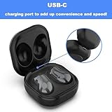 Earbuds Charger Case, Black Large Capacity Battery USB Replacement Charging Case for Earbuds - Image 6