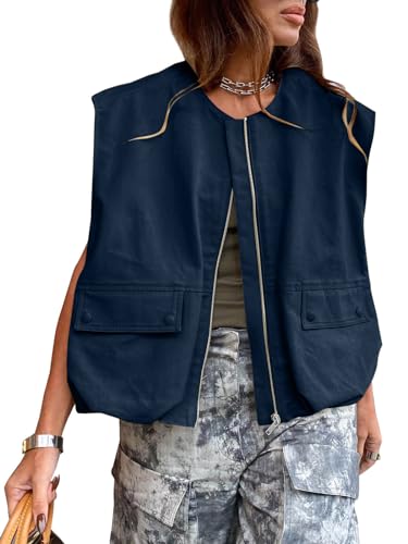 Manteau gilet Femme Tankaneo veste sans manche contre le froid
