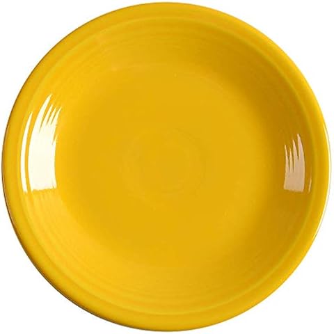Homer Laughlin Fiesta 7 1/4" Salad Plate, Daffodil Cover
