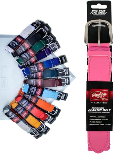 Image of Rawlings | Elastic Game Day Belt | Baseball /Softball | Adult /Youth | Multiple Colors