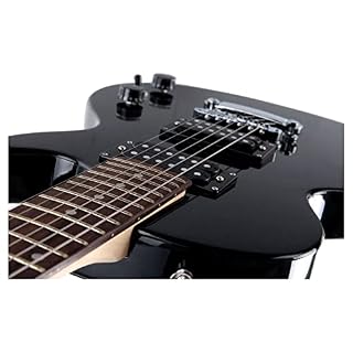 Rocktile LP-100 BL Guitare Électrique noir Starter SET - Les Beatles, Paul McCartney, John Lennon, RIngo Starr, George Harrison Rocktile LP-100 BL Guitare Électrique noir Starter SET – Image 4