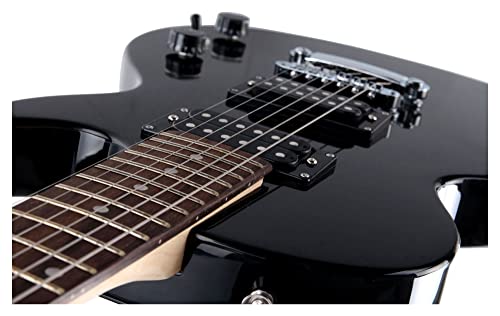 Rocktile LP-100 BL Guitare Électrique noir Starter SET - Les Beatles, Paul McCartney, John Lennon, RIngo Starr, George Harrison Rocktile LP-100 BL Guitare Électrique noir Starter SET – Image 5