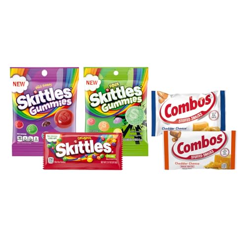 Skittles Mars Wrigley Sweet & Savory Snack Pack - Skittles & Combos Snack Sampler (1Ea) (Variety Pack)