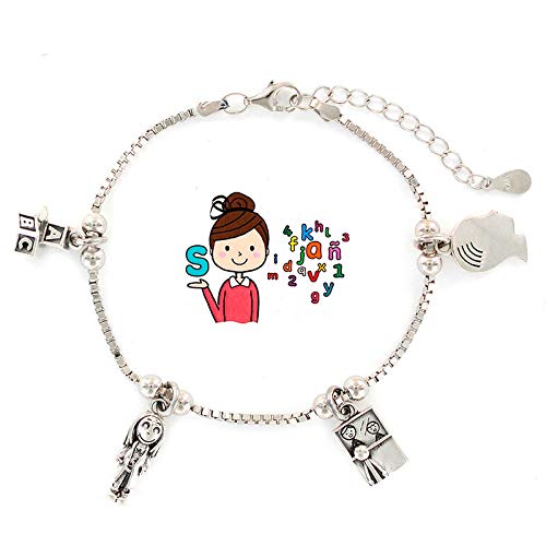 Eres lo mas mujer Pulseras Profesiones Plata (Logopeda)