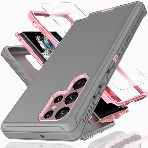Coque antichoc Samsung Galaxy S23 Ultra robuste anti-chute avec film rigide