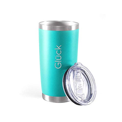 Copo Térmico para Cerveja Lucky 591ml Inox Mint - Gluck