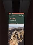 MASADA NATIONAL PARK /ISRAEL NATURE AND PARKS AUTHORITY /ILLUSTRATED FOLDUT MAP /*RAREST*