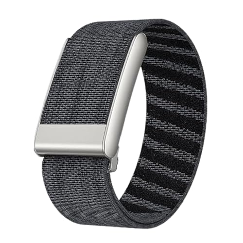 Image of Nylon Strap Compatible with Whoop 5.0 Band Strap - Durable, Adjustable Fitness Tracker Strap | Breathable, Comfortable Bands for Workout, Sleep, and Health Monitoring (Device Not Included) (Charcoal Grey)