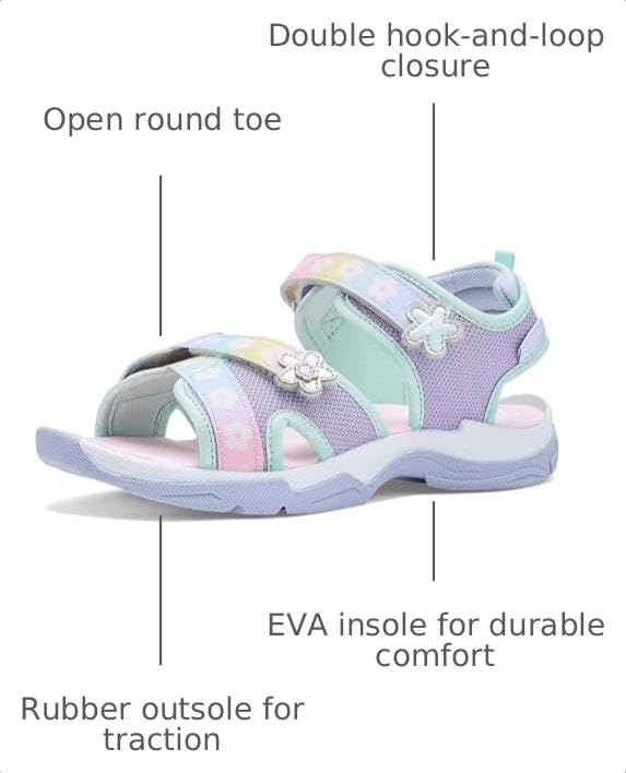 Stride Rite Unisex Kids M2P Lakota (Toddler/Little Kid) Aqua 10 Toddler Medium by Stride Rite - Used condition - Image 3
