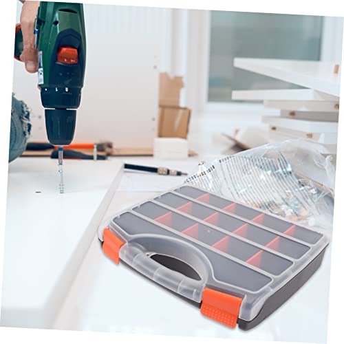 Angoily Caixa Oficina Caixa De Armazenamento Caixa De Ferramentas Organizador Ferramentas Eletrônica